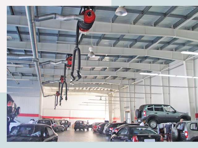 Строительство автосалонов из металлоконструкций от 645 руб.