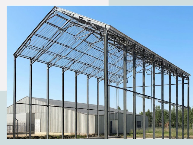 Прямо стенные ангары от СтальСтрой-Бнк по цене 645 руб.