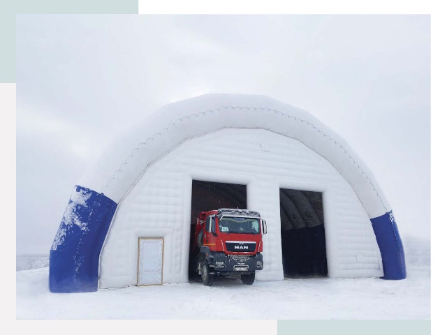 Мобильные ангары в Брянске