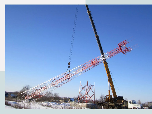 Строительство башен связи в Брянске от 645 руб.