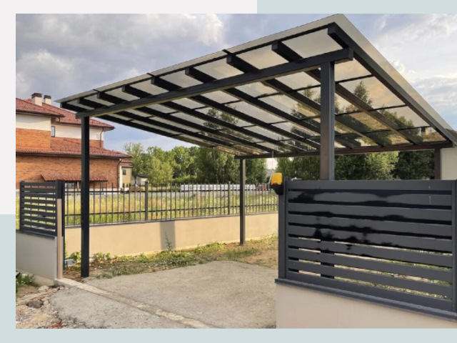 Металлические навесы в Брянск от 645 руб. за м²